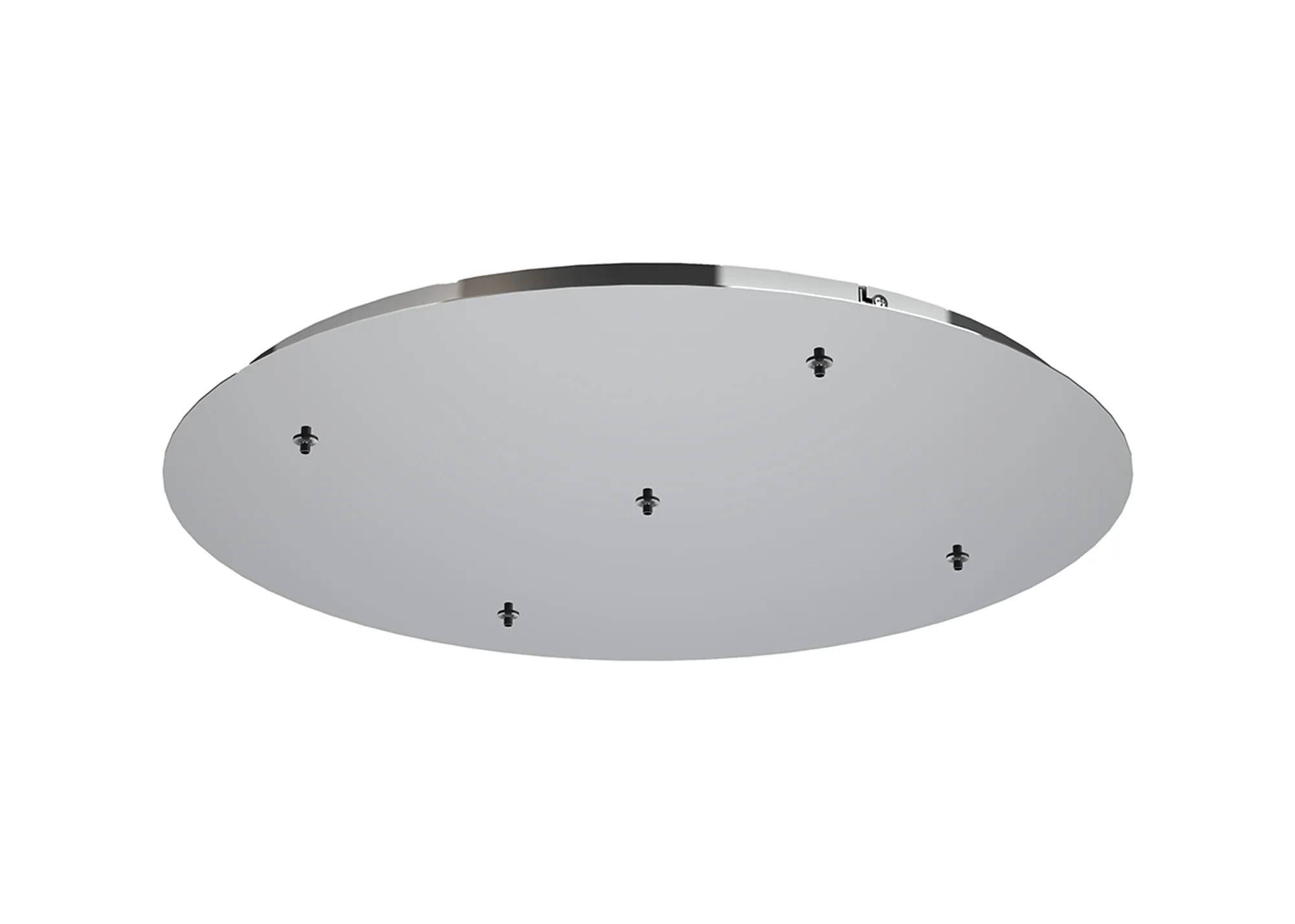 M8272  Elsa 5 Hole 600mm Round Canopy Kit Chrome